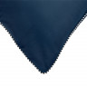 Набор из двух наволочек темно-синего цвета с контрастным кантом из коллекции essential, 70х70 см