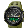 Наручные часы skmei 1655agbk army green-black