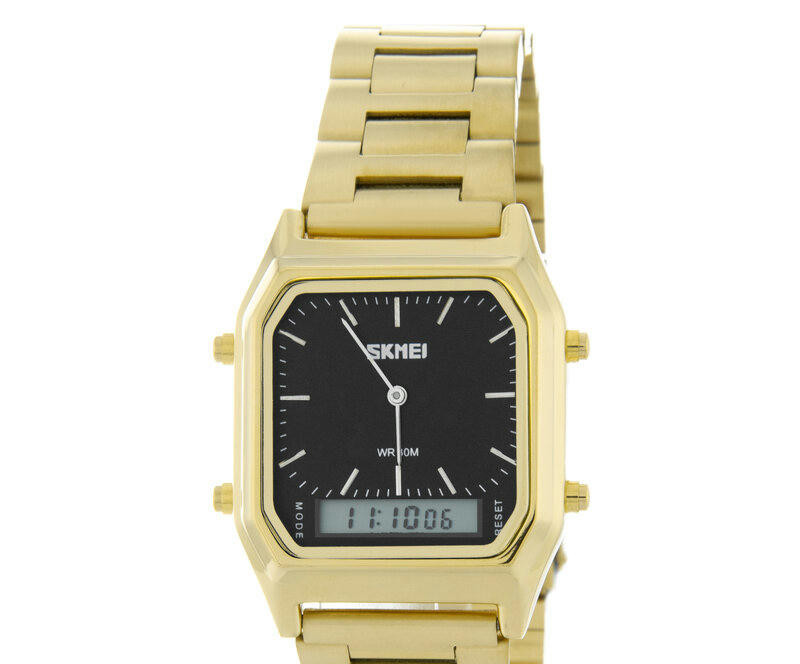 Наручные часы skmei 1220gdbk gold black