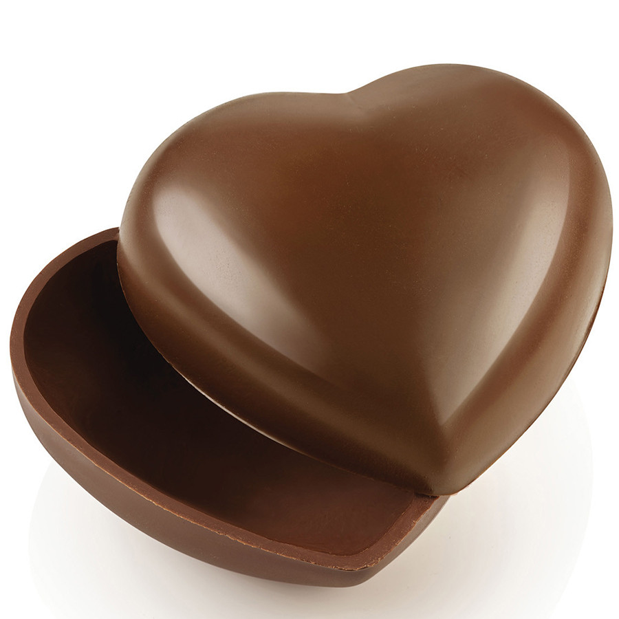 Набор термоформованных форм для шоколада и конфет secret love, 2 шт.