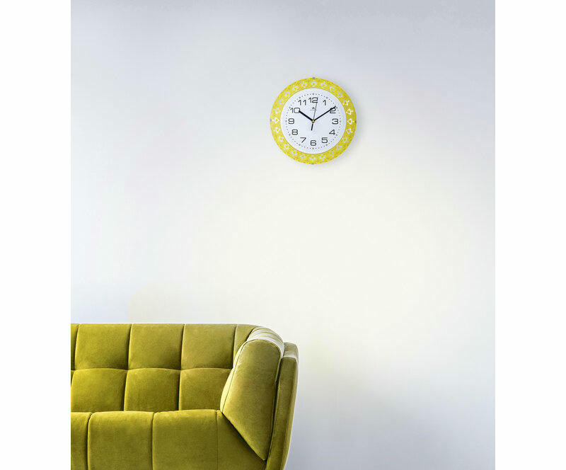 Настенные часы atlantis tld-35075b light green