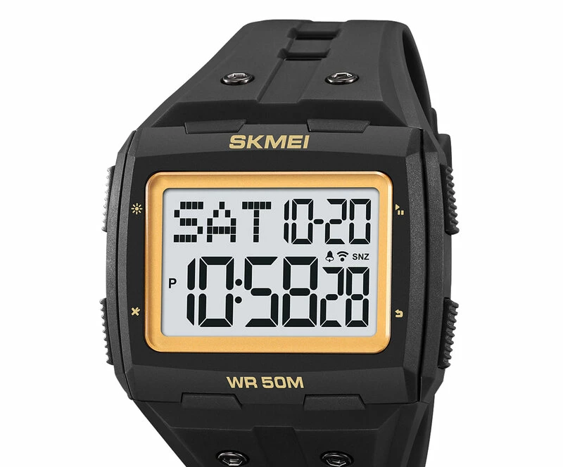 Наручные часы skmei 2186gdwt gold/white