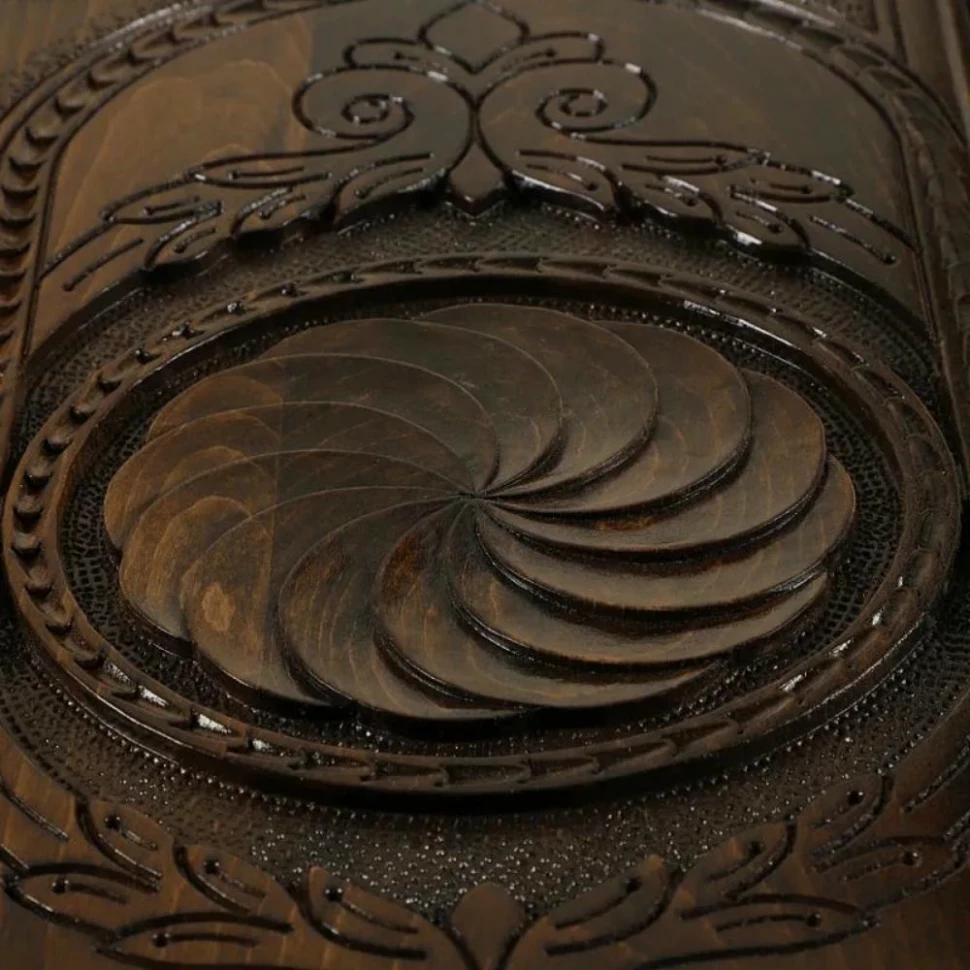 Нарды резные "Бесконечность 2" 50, Haleyan