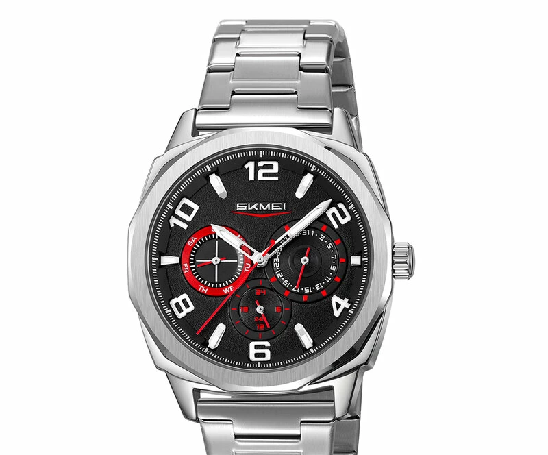 Наручные часы skmei 9350sibk silver/black