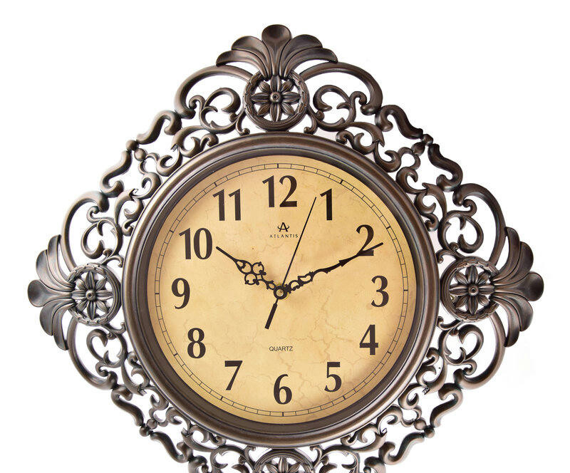 Настенные часы atlantis tld-35190a antique green