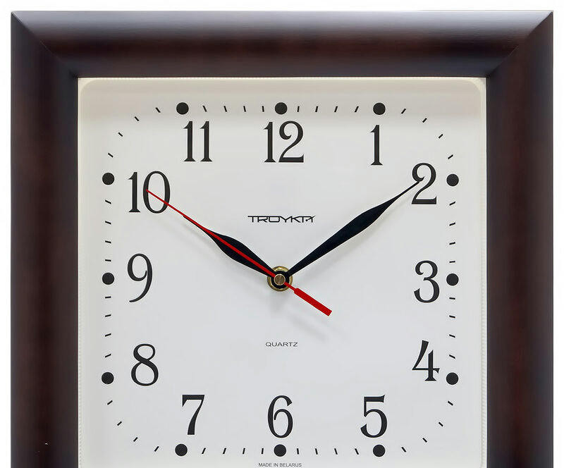 Настенные часы ТРОЙКА 81863835 Дерево