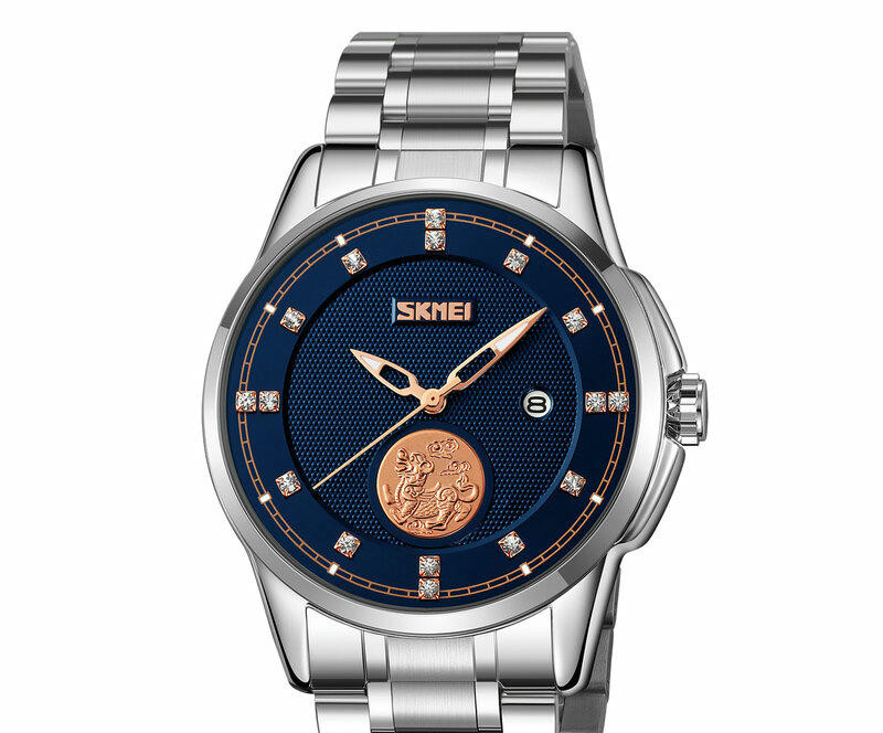 Наручные часы skmei 9321sibu silver-blue