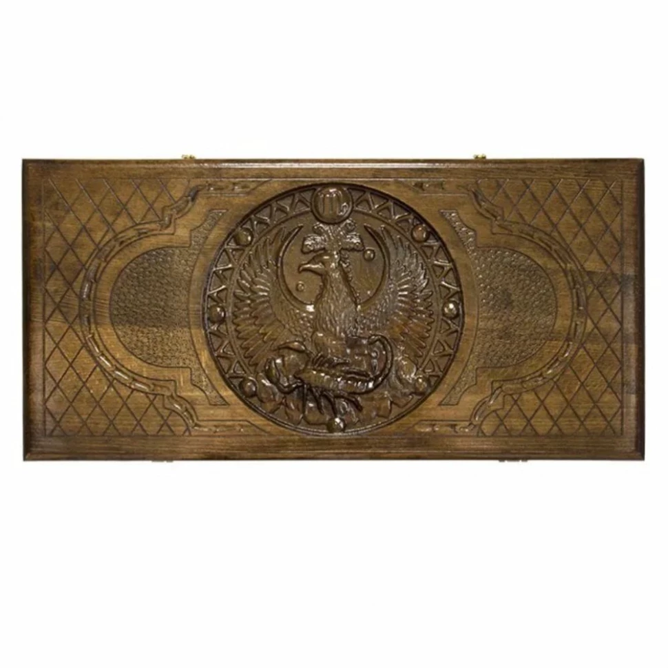 Нарды резные "Зодиак Скорпион", Ustyan