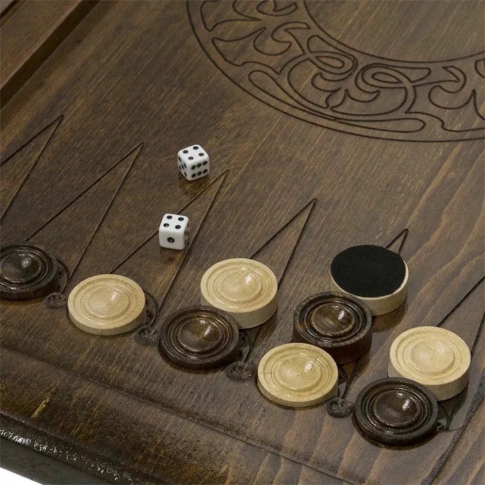 Нарды резные "Зодиак Скорпион", Ustyan