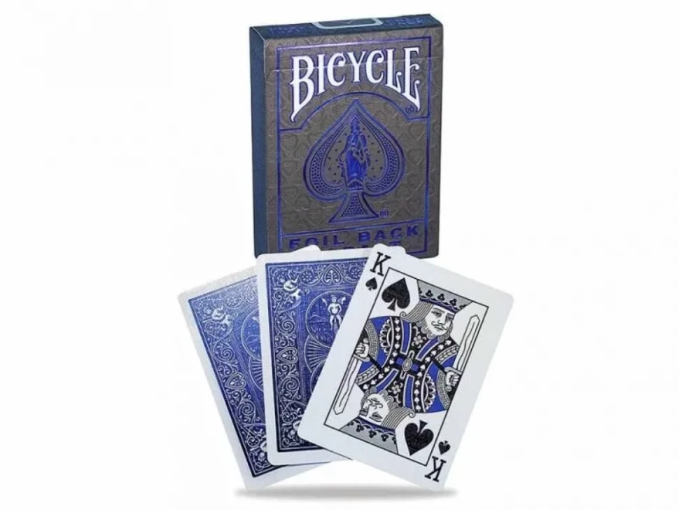 Карты "Bicycle Metalluxe Blue"