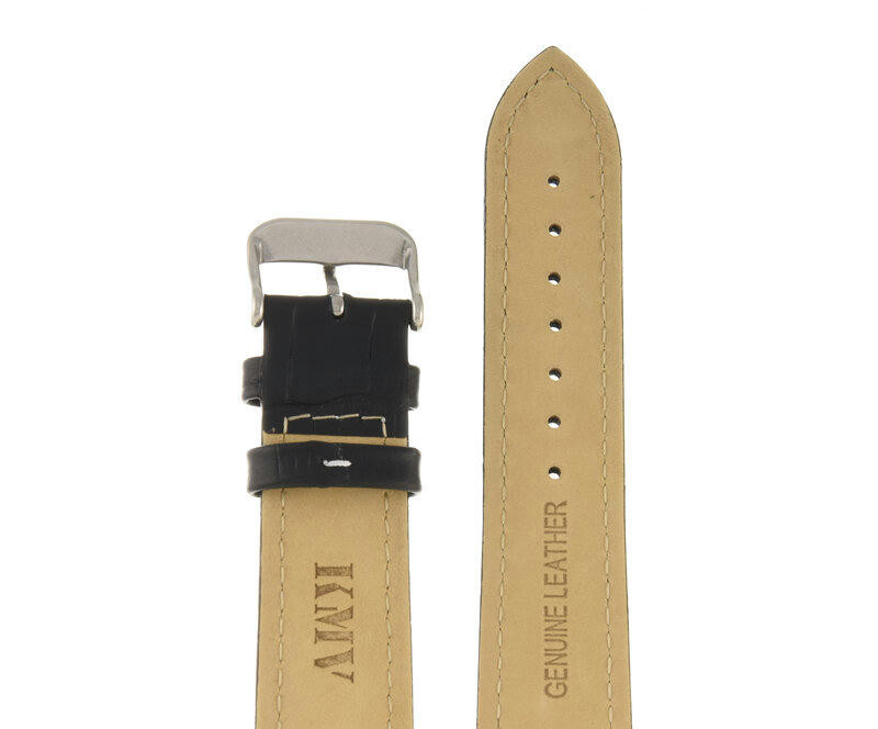 Ремешки "kmv" s-14, 22 р-р, чер. с бел. строчкой, l