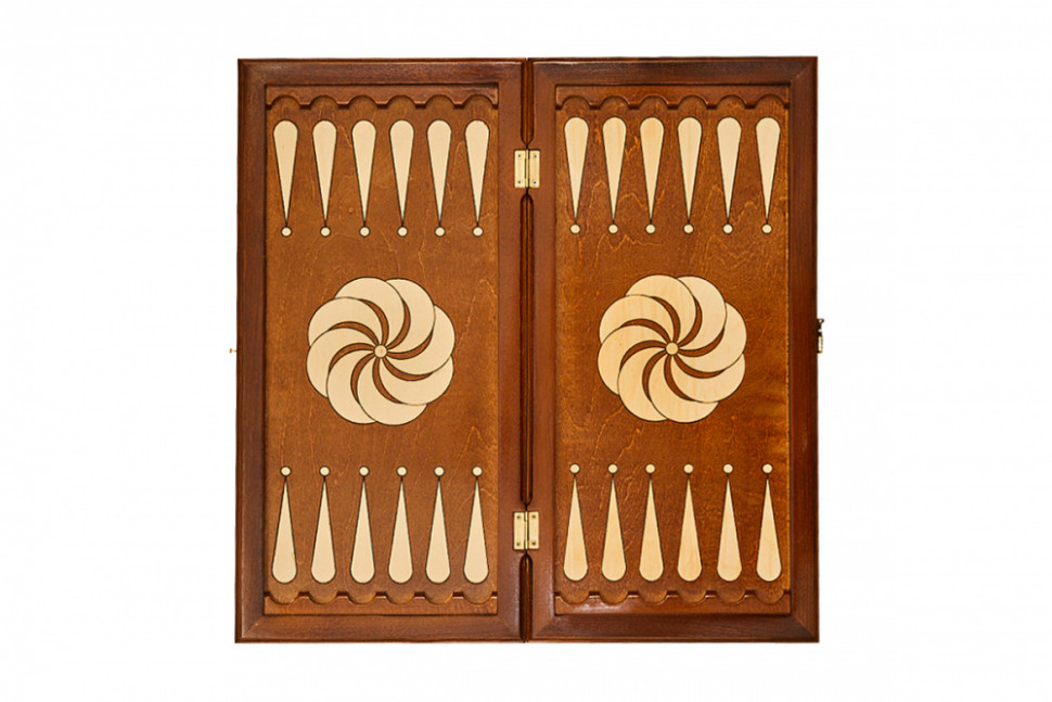 Нарды резные "Бесконечность 3" 60, Haleyan