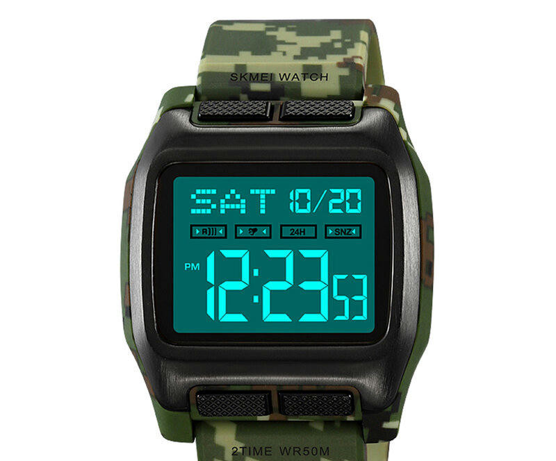 Наручные часы skmei 2193cmgn army green camouflag