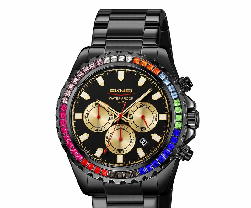 Наручные часы skmei 9356bkbk black/black