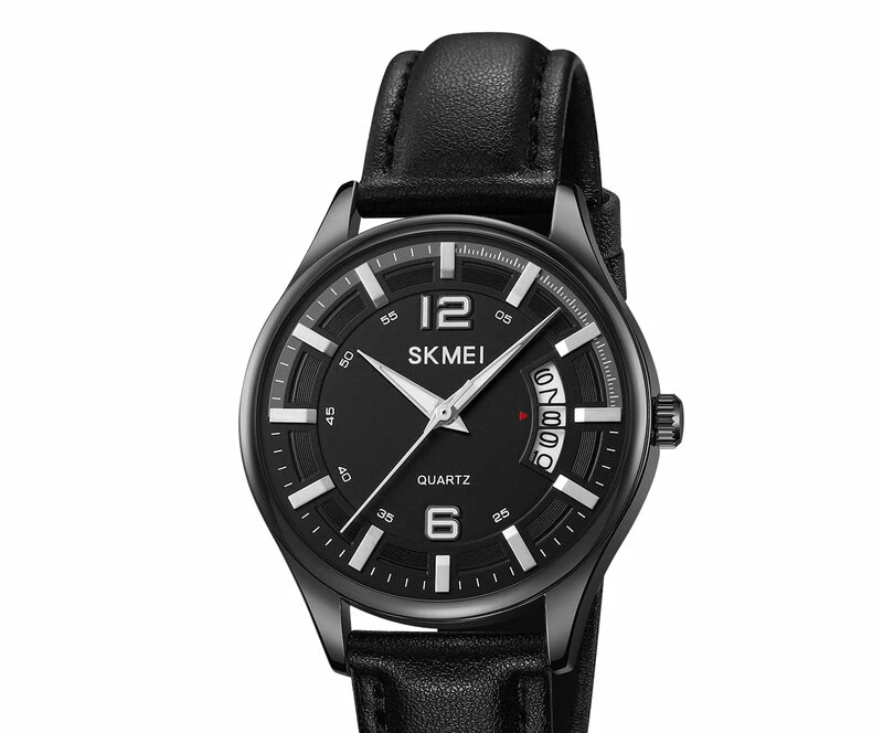 Наручные часы skmei 2046lbk black-leather