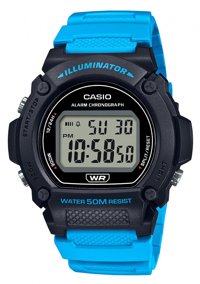 Наручные часы casio   w-219h-2a2
