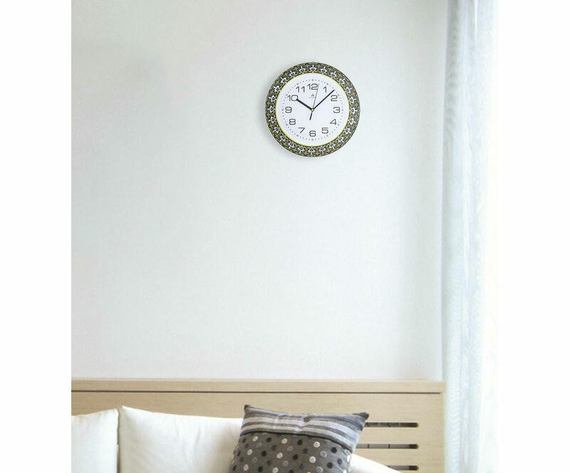 Настенные часы atlantis tld-35075b green