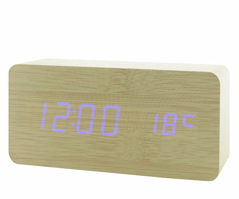 Сетевые часы vst862-5 син.цифры (желт)+usb кабель (без адаптера)