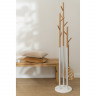 Вешалка напольная solheim, 171 см, белый мрамор/натуральное дерево