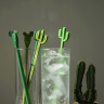 Набор палочек для размешивания коктейля cactus