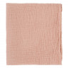 Одеяло из жатого хлопка цвета пыльной розы из коллекции essential 90x120 см