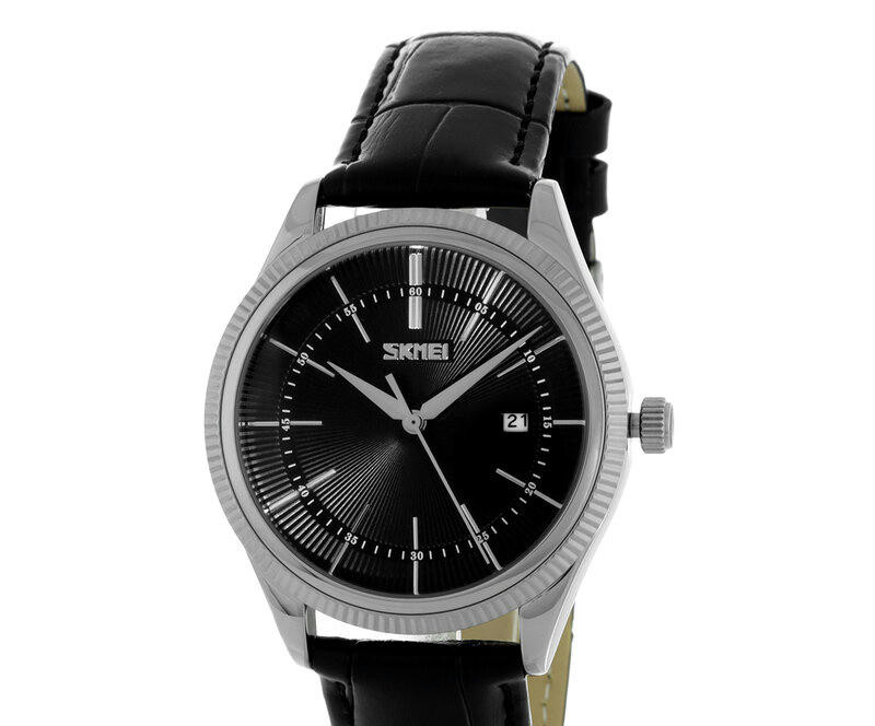 Наручные часы skmei 9298sibkbk silver/black-black