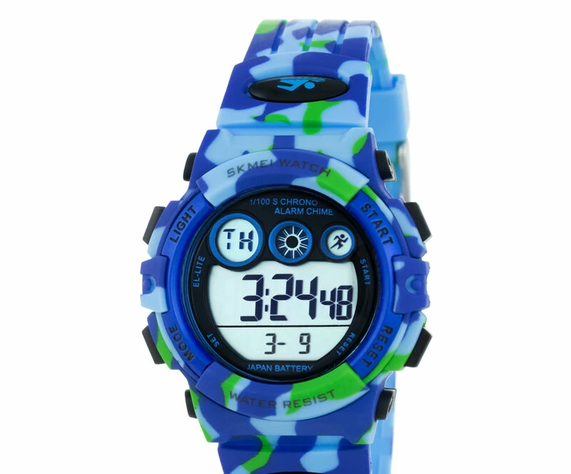 Наручные часы skmei 1547cmltbu light blue camouflage