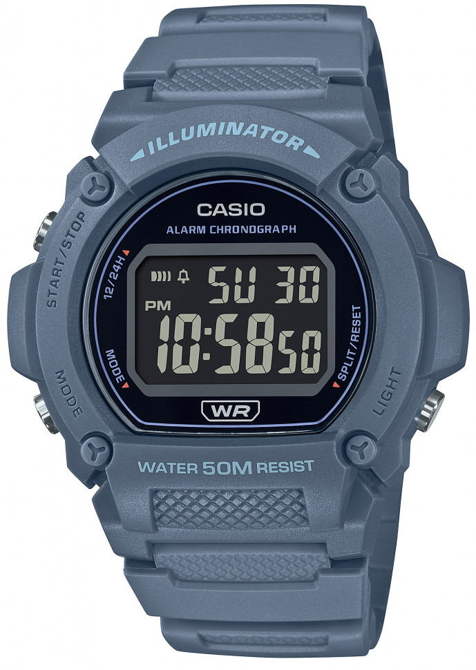 Наручные часы casio   w-219hc-2b