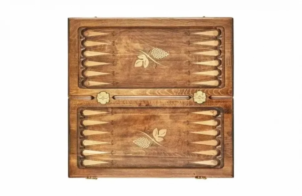 Шахматы + нарды резные "Бесконечность" 50, Mkhitaryan