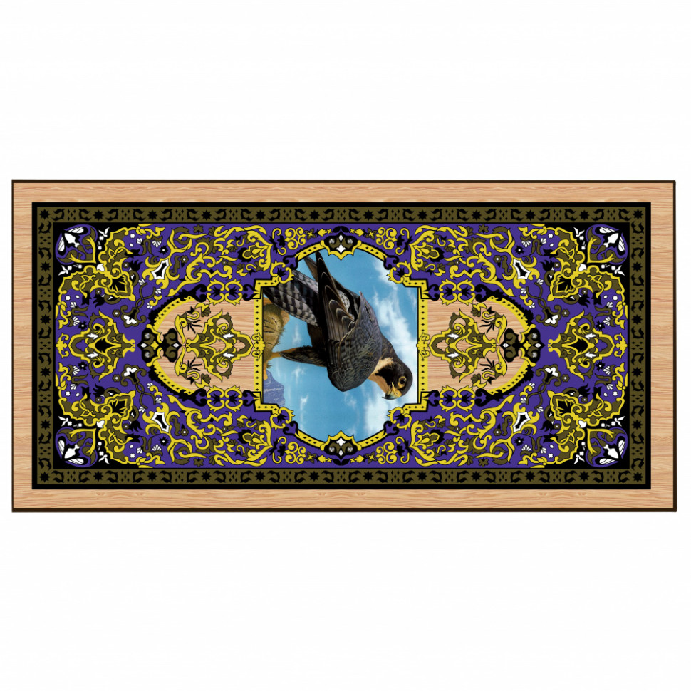 Нарды + Шашки Сирия Сокол большие (Россия, дерево, 60 см), Partida