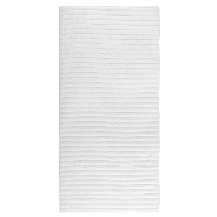 Полотенце для рук waves белого цвета из коллекции essential, 50х90 см