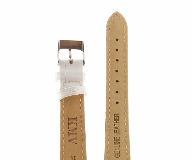 Ремешки "kmv" s-11, 16 р-р, бел,толщина 3.8, l