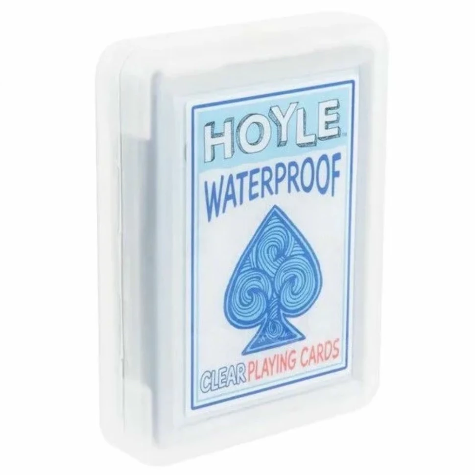Карты "Hoyle Waterroof Plastic With Blue Spade Deck Standard Index"