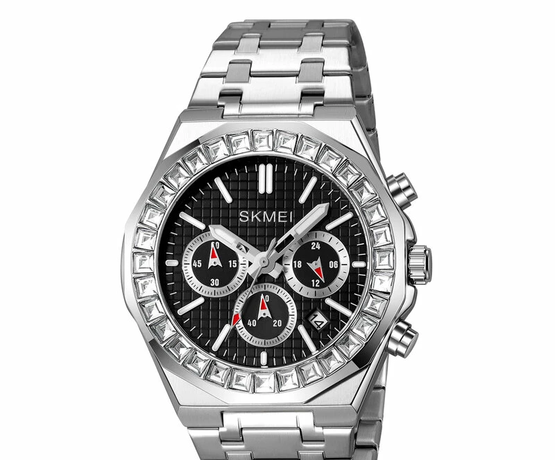 Наручные часы skmei 2380sibk silver/black