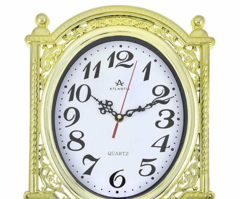 Настенные часы atlantis tld-6016 gold