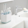 Органайзер для зубных щеток easystore™, 13х9,5х17,5 см, бело-голубой