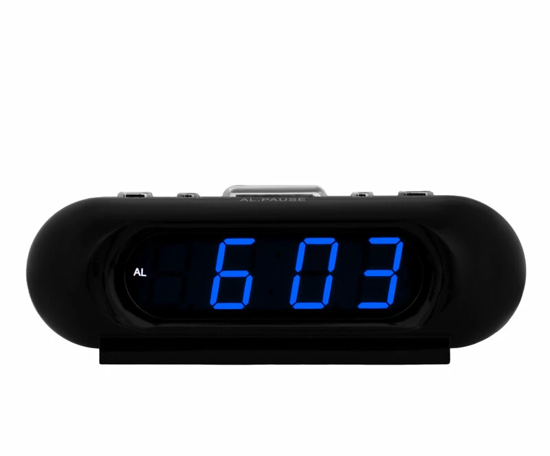 Сетевые часы vst716-5 220В син.цифры+сетевой кабель