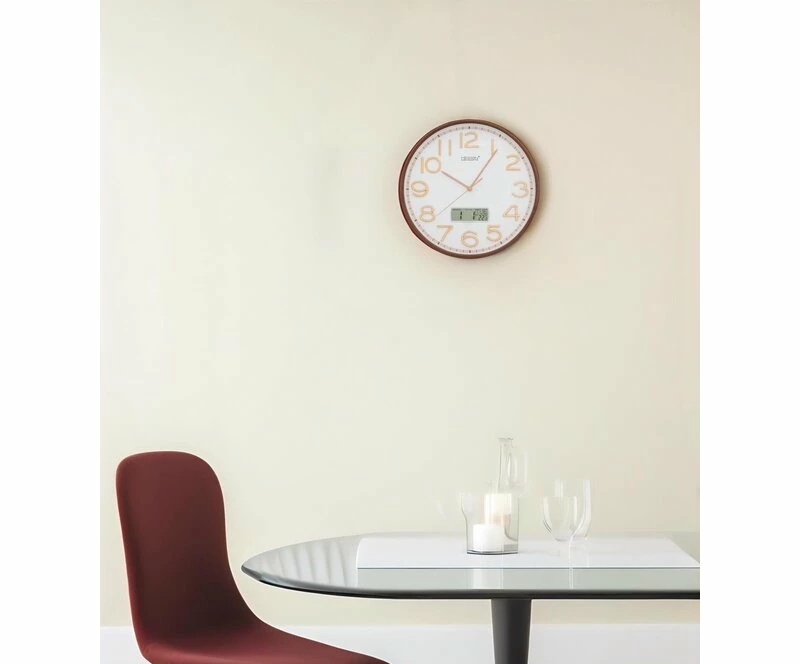 Настенные часы mirron m783В ЖК ДБ