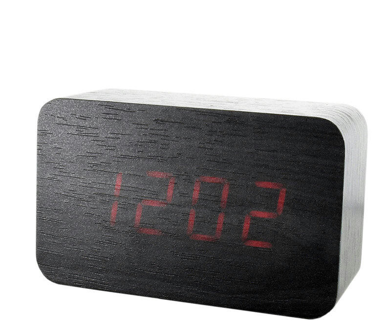 Сетевые часы vst863-1 крас.цифры (черный)+usb кабель (без адаптера)