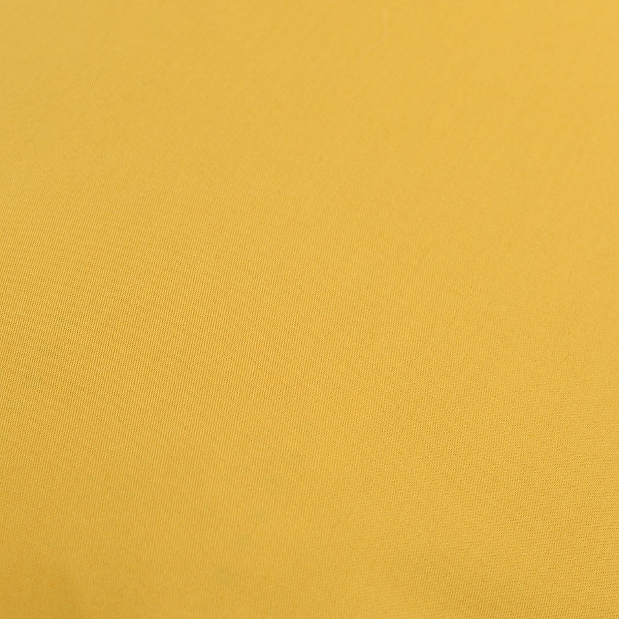 Простыня круглая на резинке из сатина горчичного цвета из коллекции essential, 75х75х20 см