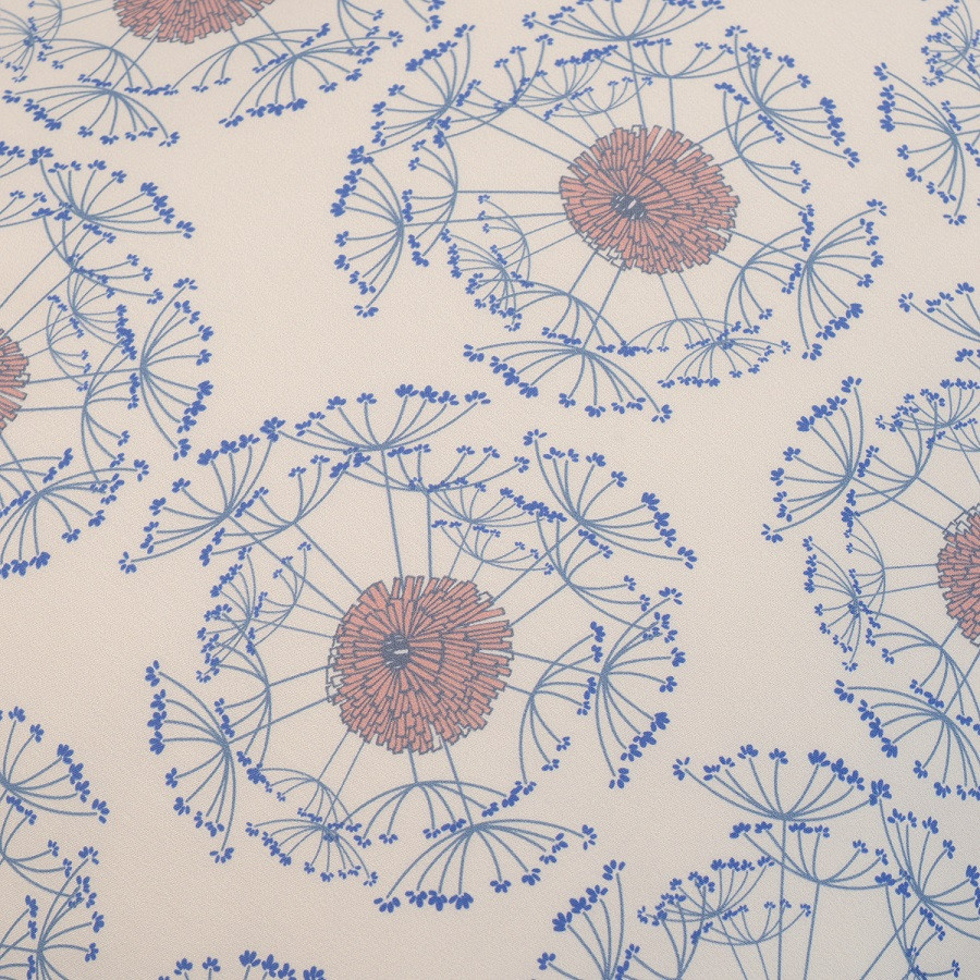 Комплект постельного белья из сатина с принтом "Воздушный цветок" из коллекции prairie, 200х220 см