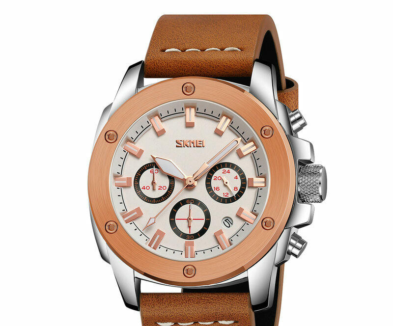 Наручные часы skmei 9327rgsi rose goldr-silver