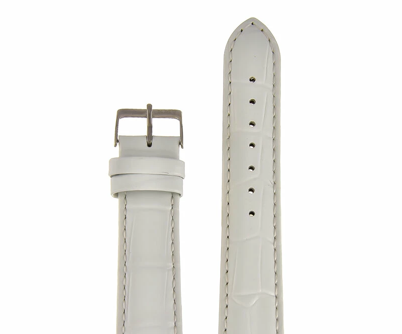 Ремешки "kmv" s-11, 20 р-р, бел, толщина 3.8, l