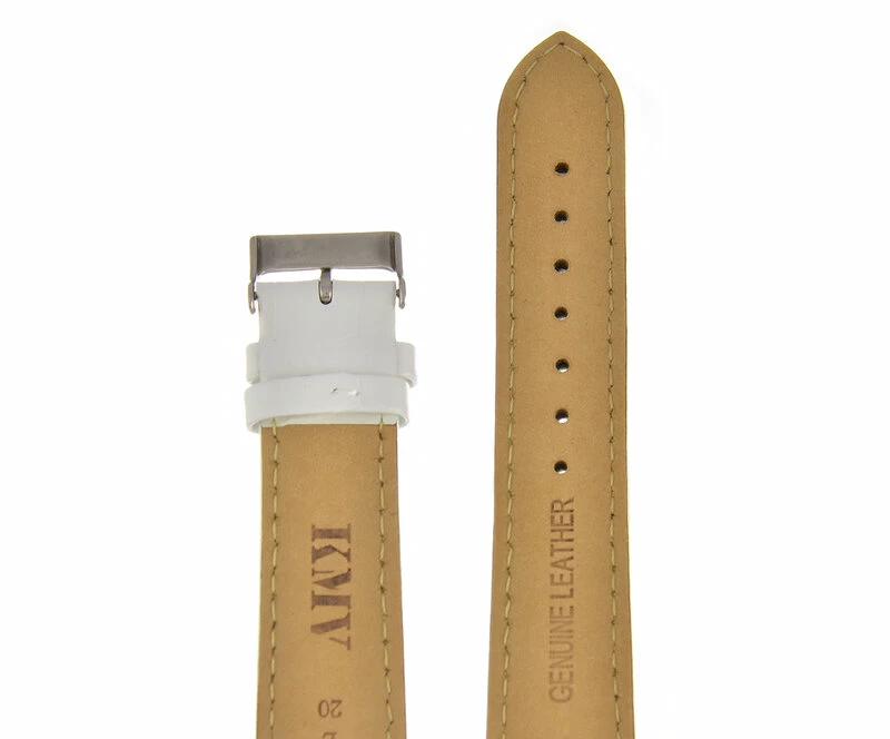 Ремешки "kmv" s-11, 20 р-р, бел, толщина 3.8, l