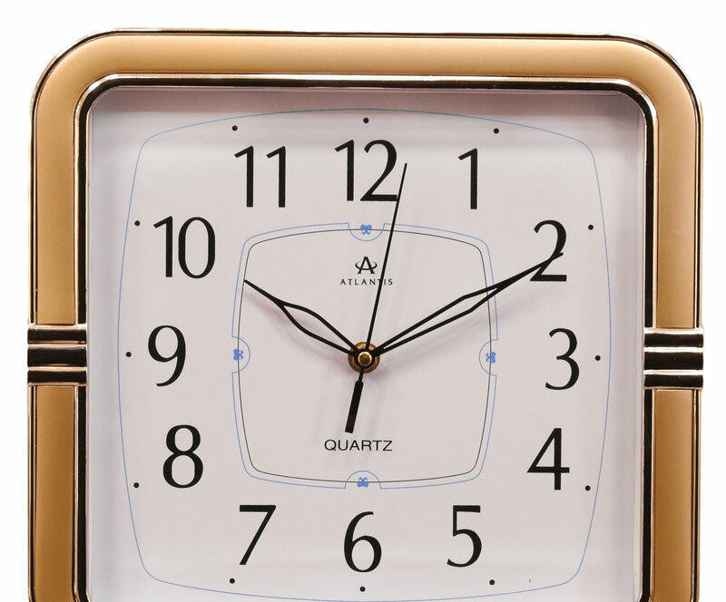 Настенные часы atlantis tld-6138 gold