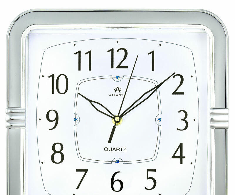 Настенные часы atlantis tld-6138 silver