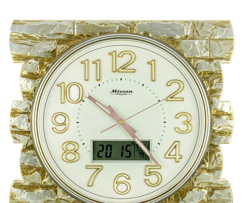 Настенные часы mirron s22bn жк ЗБ