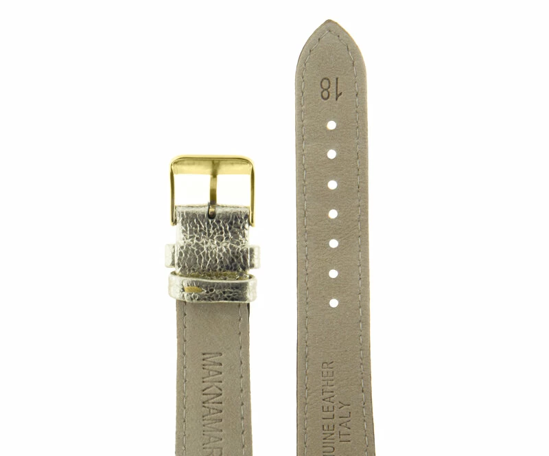 Ремешки maknamara 18 мм золот зол заст mp-18123