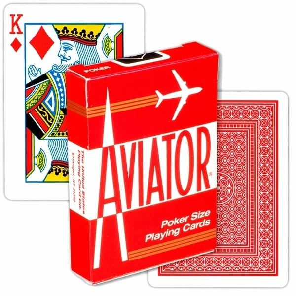 Карты "Аviator Jumbo Index Red"