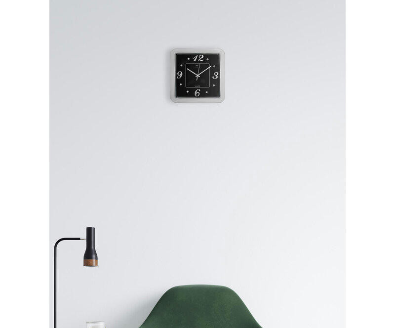 Настенные часы atlantis tld-3661b silver